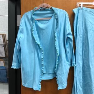 Three piece skirt set by Joan Vass